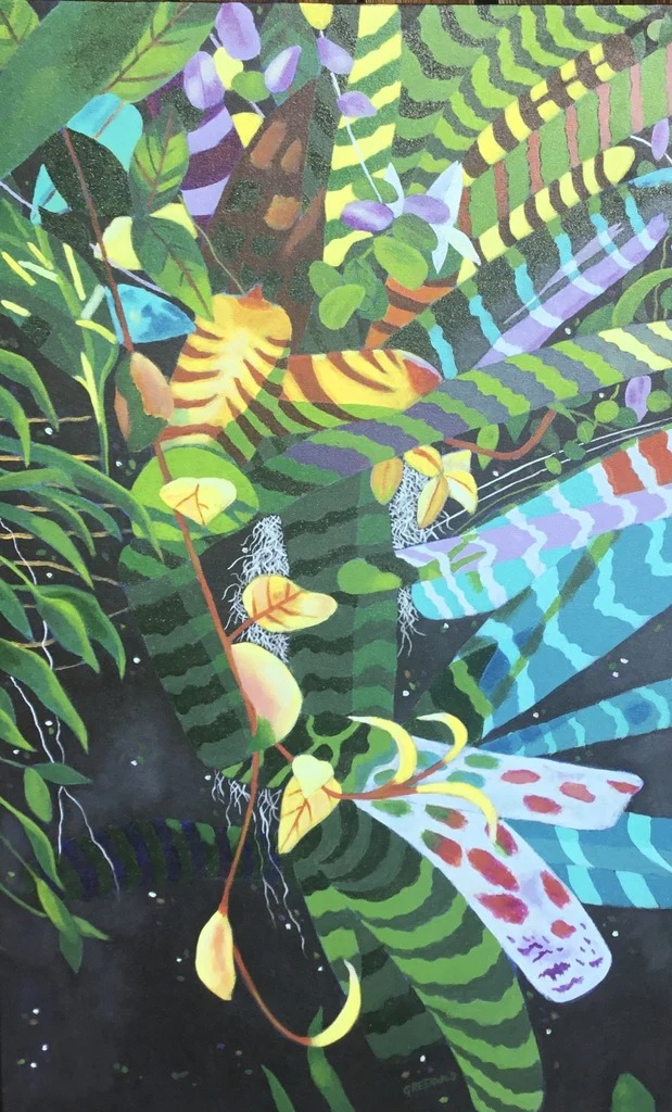 Dragonfly Playground  |  26" x 42"