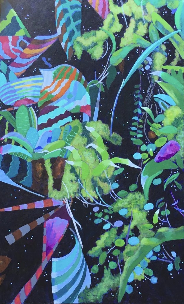 That Night Frogs Sang  |  26" x 42"