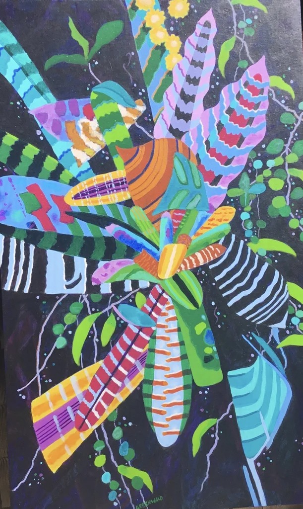 The Moon Was Full  |  26" x 42"
